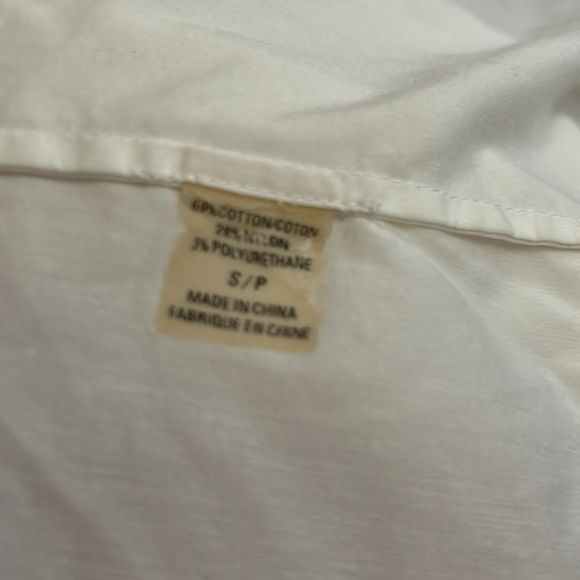 SAKS FIFTH AVENUE most GORGEOUS WHITE BLOUSE Sz Sm. EUC - Picture 6 of 14